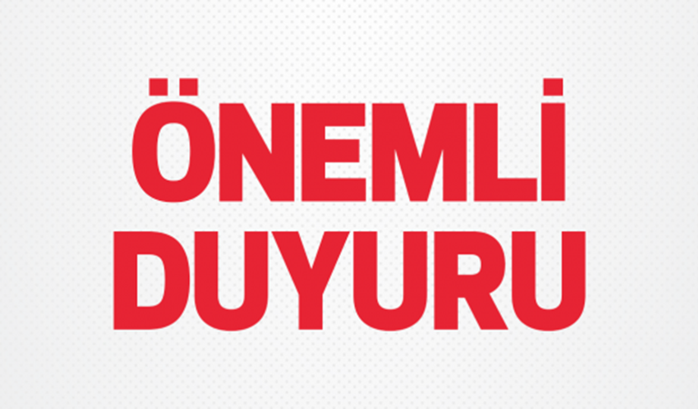 İş Sağlığı Güvenliği Duyurusu